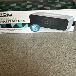 Nizoni wireless speaker 30 feet wireless range brand new still in the box